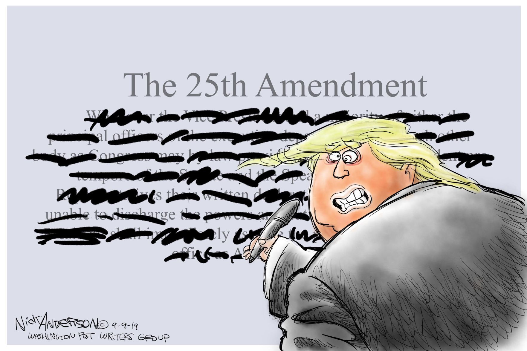 Nick Anderson / Washington Post Writers Group